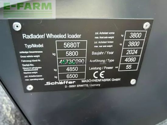 Minicargadora - Schaffer - 5680 t