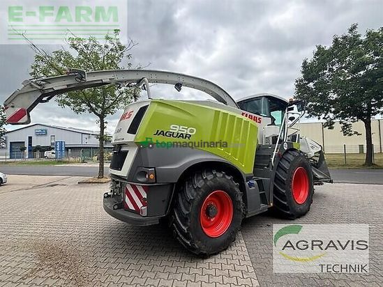 Cosechadora de Cereal - Claas - jaguar 950 + orbis 750 + pu 300