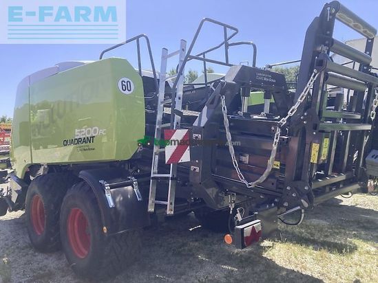 Empacadora gigant - Claas - quadrant 5200 fc mit waage