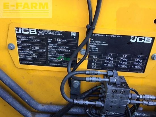 Telescopica - JCB - 542x70 agri pro