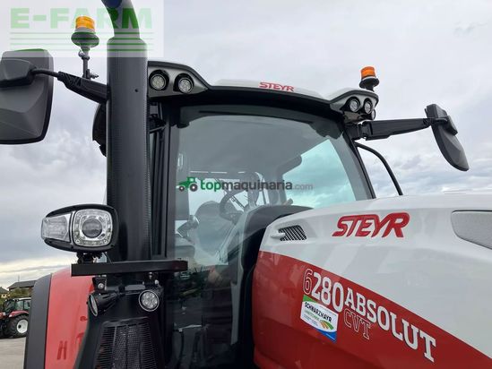 Tractor agrícola - Steyr - 6280 absolut cvt