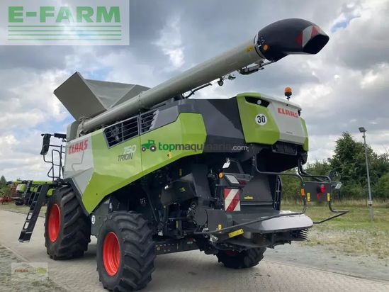 Cosechadora de Cereal - Claas - trion 750