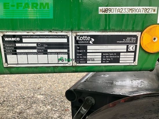 Cuba de purin - Kotte - tav 28