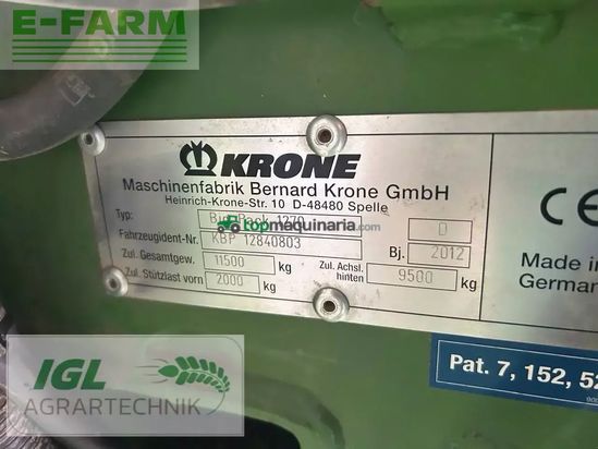 Empacadora gigant - Krone - big pack 1270xc multi bale