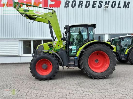 Tractor agrícola - Claas - arion 450 cis panoramic mit fl 120 c und fkh