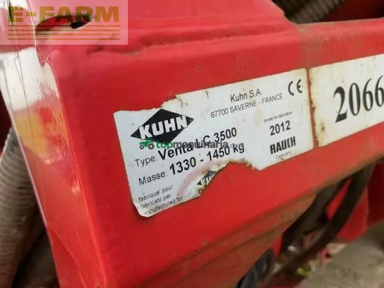 Sembradora directa - Kuhn - ventalc3500-27d