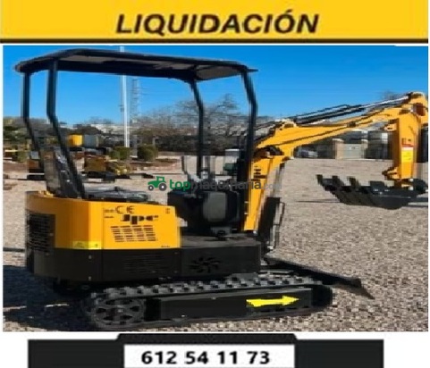  Mini Excavadora DIESEL giratoria orugas13 Hp LIQUIDACIÓN