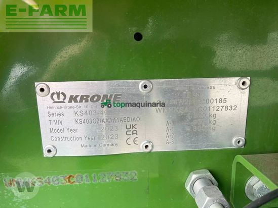 Rastrillo - Krone - tc 1250