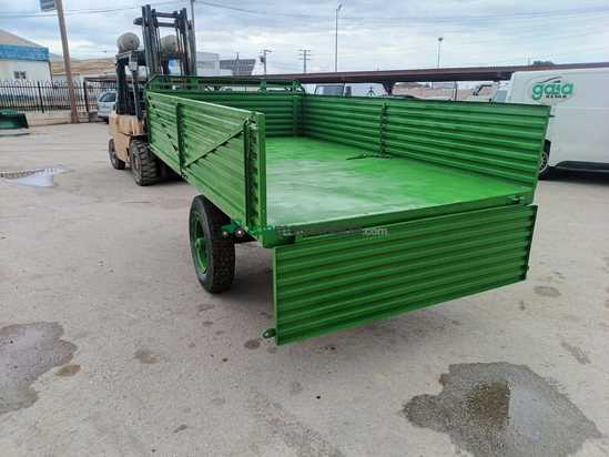 Remolque agrícola de 1 eje de 3250x1800x500