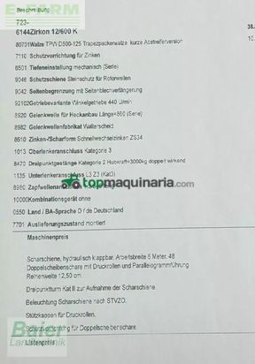 Combinado de siembra - Lemken - zirkon 12/600