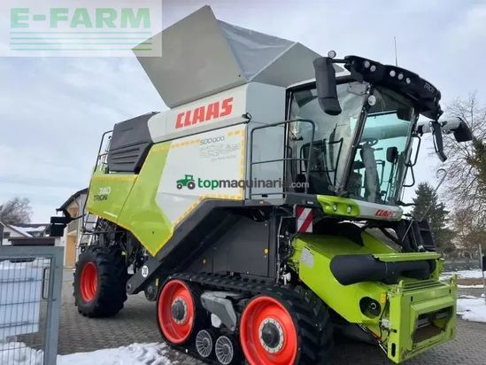 Cosechadora de Cereal - Claas - trion 740 tt mit v 770
