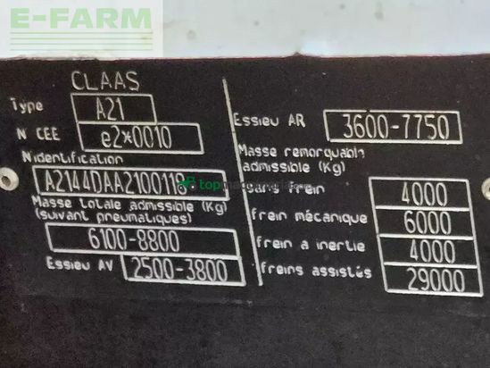 Tractor agrícola - Claas - arion 420