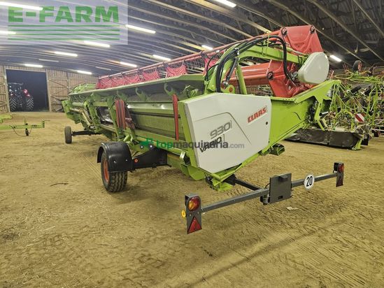 Cabezal - Claas - vario 930 + 2 rapstrenner + transportwagen