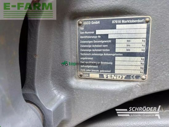 Tractor agrícola - Fendt - 516 vario scr profi plus