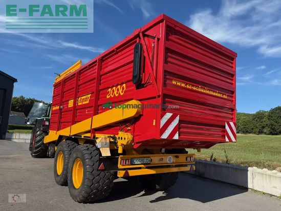 Remolqu agrícola - Schuitemaker - rapide 2000 sw