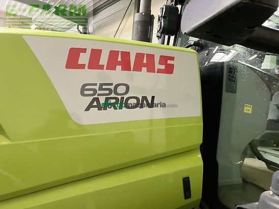 Tractor agrícola - Claas - arion 650 cebis cmatic CMATIC CEBIS