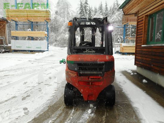 Elevadora - Linde - h30d-02 evo triplex 4,65m + ss