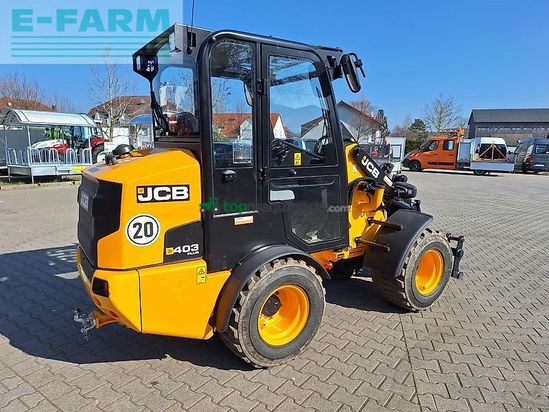 Minicargadora - JCB - 403 plus cab euro demo