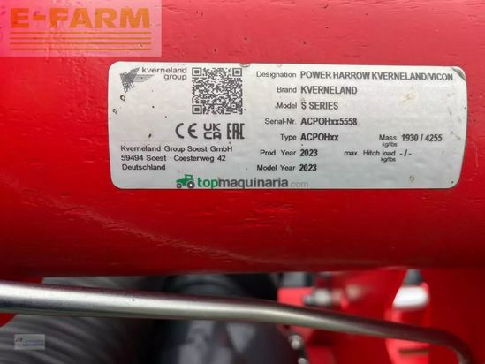 Grada rotativa - Kverneland - kreiselegge s-serie mit actilinewalze