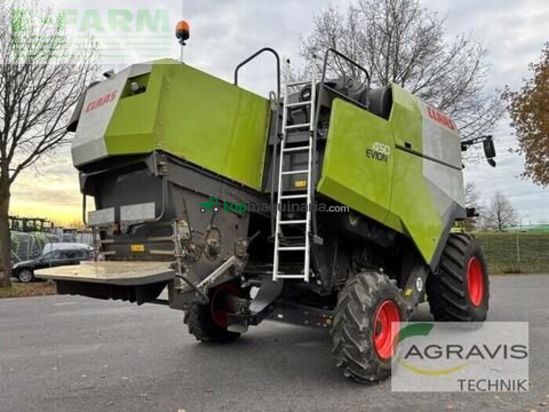 Cosechadora de Cereal - Claas - evion 450 maxi + sw v500