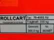 Remolqu agrícola -  - rollcart b-frame