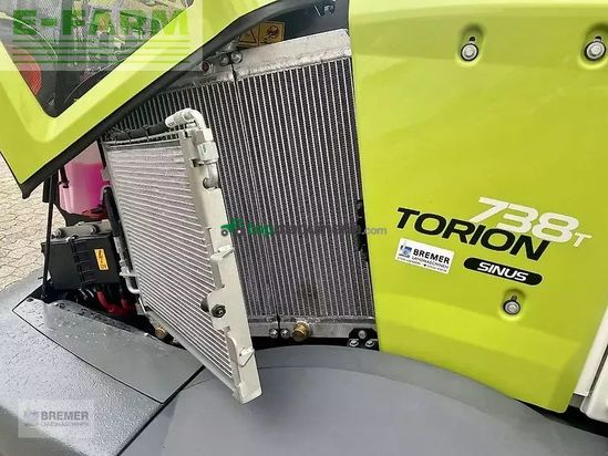Telescopica - Claas - torion 738 t, sinus, 40 km/h, technikjahr 2024