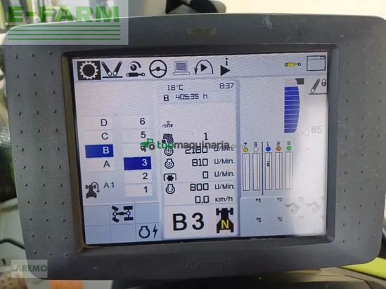 Tractor agrícola - Claas - arion 650 hexashift cebis + fl 120
