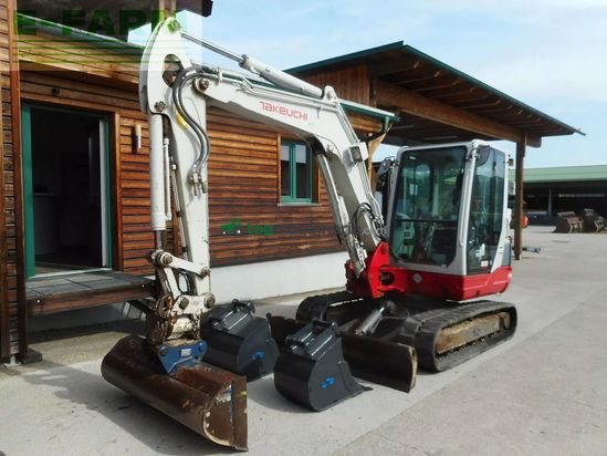 Excavadora - Takeuchi - tb 250 ( 4.965kg ) powertilt hydr. sw 3 löffel