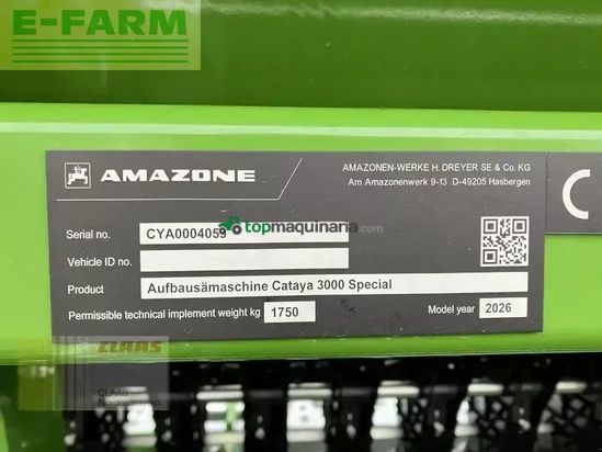 Sembradora - Amazone - cataya 3000 special ecoline