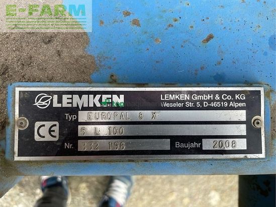 Arado - Lemken - europal 8x