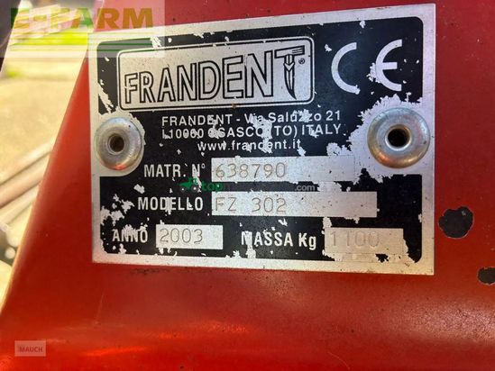 Grada rotativa - Frandent - fz 302