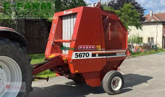 Empacadora gigant - Fiat - hesston 5670