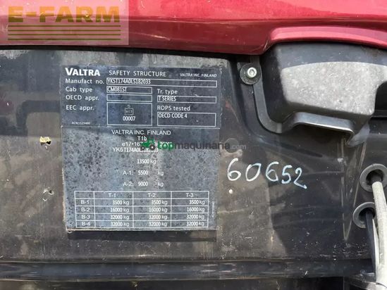 Tractor agrícola - Valtra - t174 active