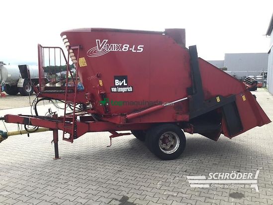 Remolqu esparcidor - BVL - v-mix 8 ls