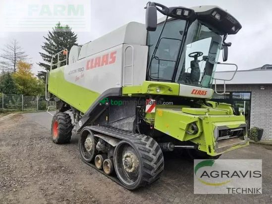 Cosechadora de Cereal - Claas - lexion 580 terra trac