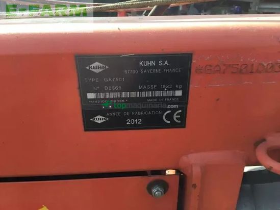 Rastrillo - Kuhn - ga 7501