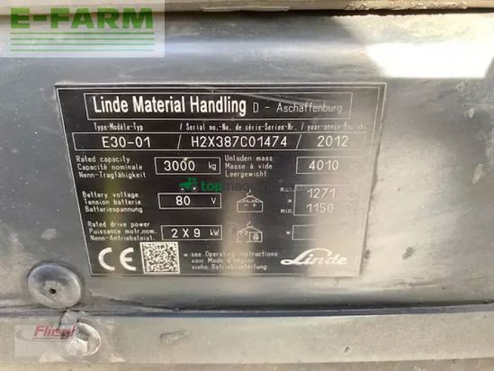 Elevadora - Linde - e30-01