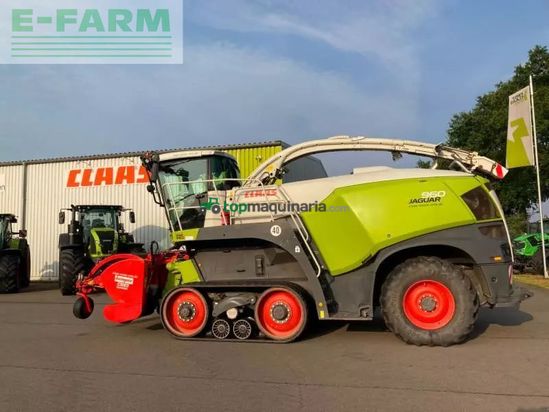 Cosechadora de Cereal - Claas - jaguar 960 terra trac e5
