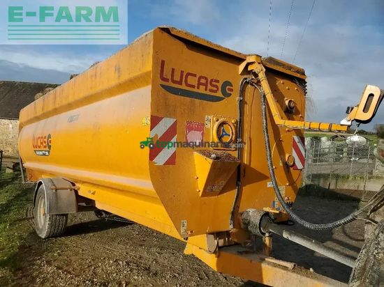 Remolqu esparcidor - Lucas - qualimix 20 plus pro 200