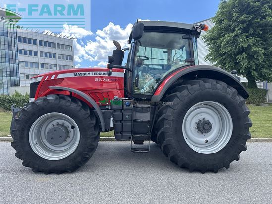 Tractor agrícola - Massey Ferguson - mf 8670