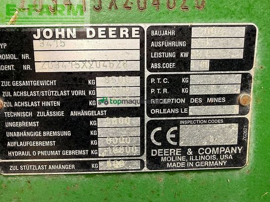 Telescopica - John Deere - 3415 im kundenauftrag