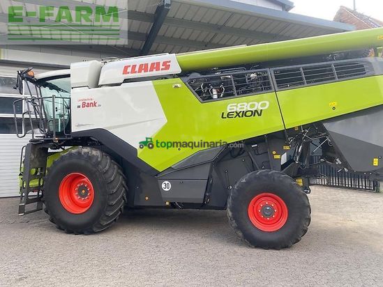 Cosechadora de Cereal - Claas - lexion 6800