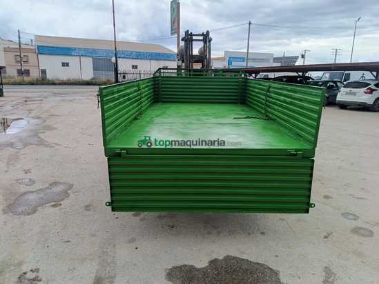 Remolque agrícola de 1 eje de 3250x1800x500