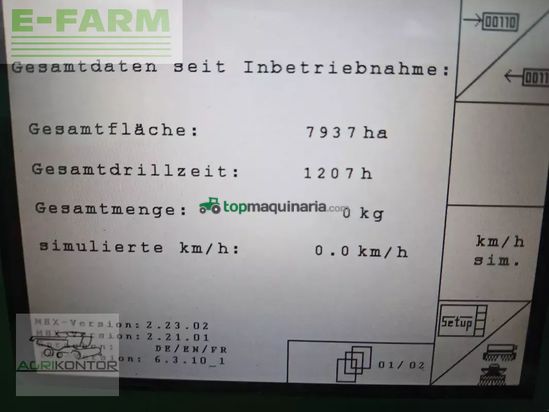 Combinado de siembra - Amazone - cirrus 6002