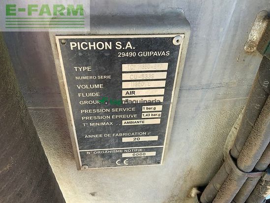 Cuba de purin - Pichon - tci-11350-ep7 slurry tanker (st23605)
