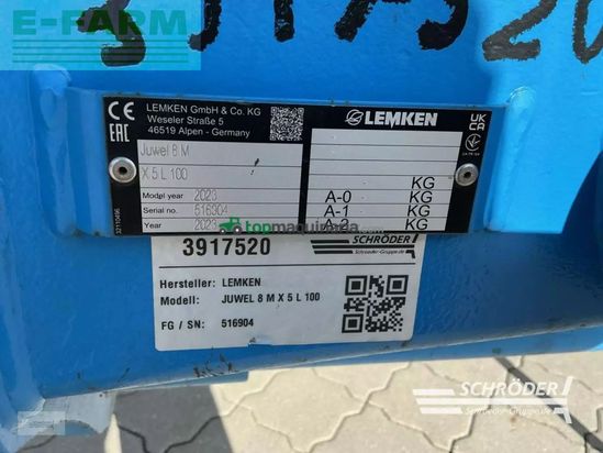 Arado - Lemken - juwel 8 m x 5 l 100