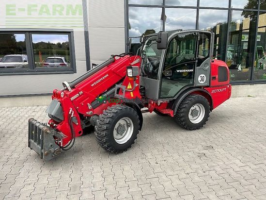 Minicargadora - Weidemann - 2070 cx lpt, mit zubehör,