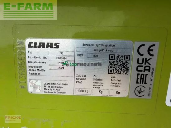 Cabezal - Claas - pu 300