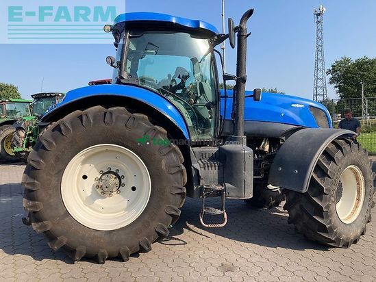 Tractor agrícola - New Holland - t 7.250 auto command