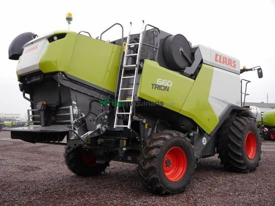 Cosechadora de Cereal - Claas - trion 660